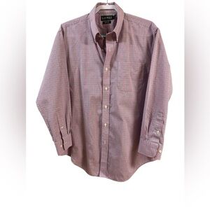 Ralp Lauren Men's Red Checkered Shirt